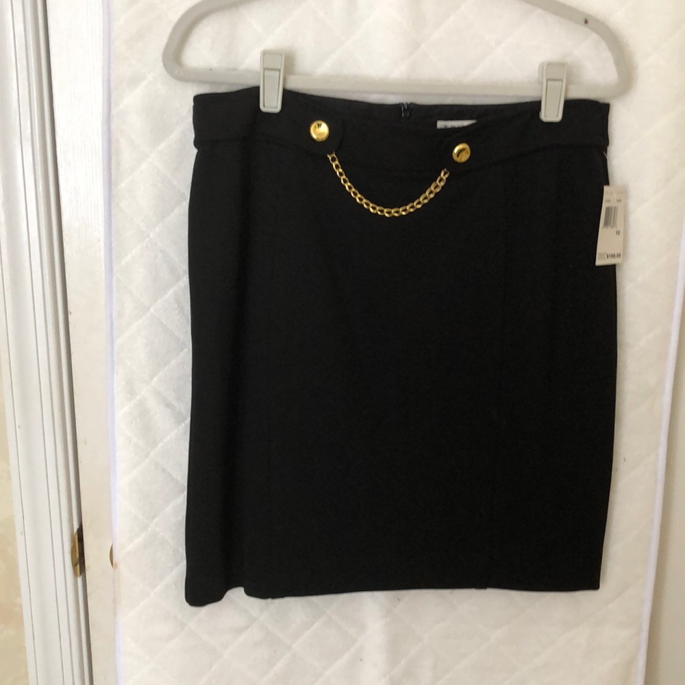 Pointe knit skirt